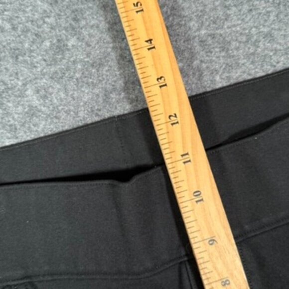Spanx Womens Perfect Pant Ankle Backseam Skinny Cropped Black Sz 1X Petite Work - Picture 11 of 13